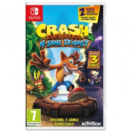 Crash Bandicoot N. Sane Trilogy - Nintendo Switch کارکرده